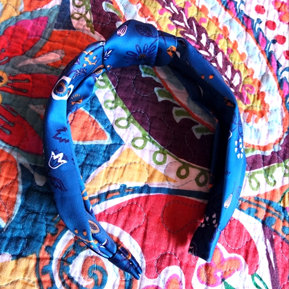 Headbands for Hope, Teal Knotted Headband
